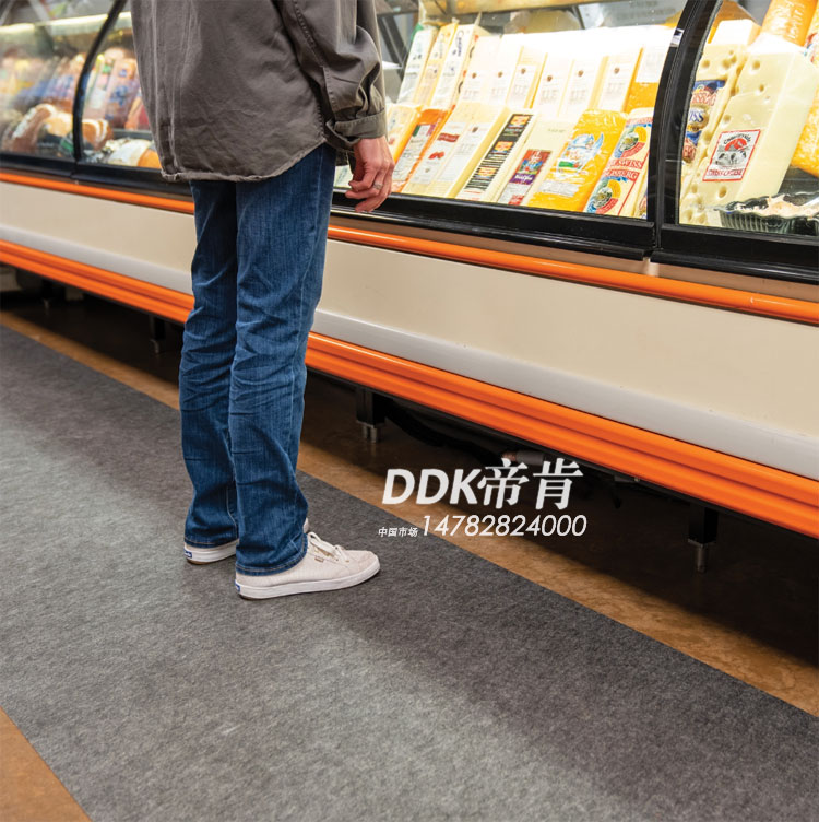 超市冷鮮區防滑地毯，冷鮮區地磚防滑墊