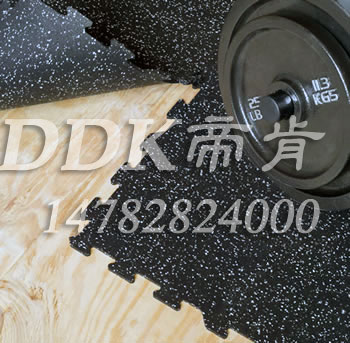 【啞鈴區專用地毯】健身房啞呤區應該用什么地毯樣板圖片,帝肯(DDK)_S3020_P500（Niki|耐柯）效果圖，健身房防震地墊,健身房地毯